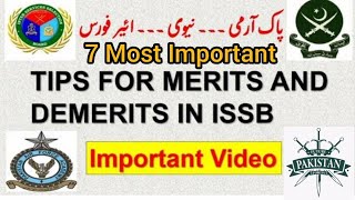 Tips amp Tricks to find Merits amp Demerits  How to write merit and demerits  ISSB merits and Demerits [upl. by Lean]