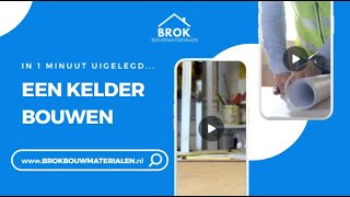 Zelf een Kelder Bouwen  In 1 min stap voor stap uitleg [upl. by Trueman936]