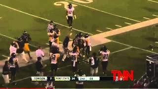 Kent State Andre Parker Returns Fumble Wrong Way  Football 2012 Fail [upl. by Ojimmas542]