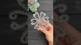 Easy Craft Idea DIY Christmas 2024 Snowflake [upl. by Medarda]