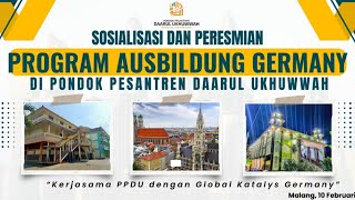 SOSIALISASI amp PERESMIAN PROGRAM AUSBILDUNG GERMANY [upl. by Cathie]