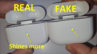 Airpods 3rd generation real vs fake review How to spot authentic Apple Airpods 3 [upl. by Nirrek863]