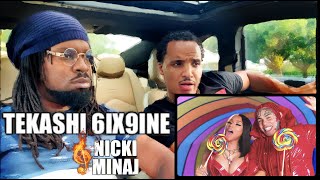 TROLLZ  6ix9ine amp Nicki Minaj Official Music Video REACTION [upl. by Atterys]