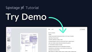 Upstage Tutorial Try demo [upl. by Astto19]