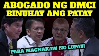 DMCI ATTY pinapaDISBAR NAGNOTARYO sa patay upang makuha ang lupa Parang MAGIC BINUHAY ANG PATAY [upl. by Ahgiel639]