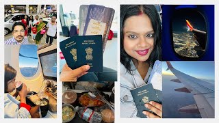 তিন বছর পর USA থেকে ফিরলাম নিজের দেশেChicago To Kolkata Ethihad AirwaysUSA to India Travel vlog [upl. by Stanislaw536]