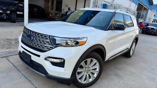 New Ford Explorer Limited 4WD  Redesigned Practical Family SUV [upl. by Suhail559]