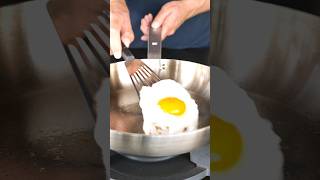 How to make a stainless steel pan NONSTICK 🍳 [upl. by Austin]