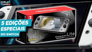 5 edições especiais LINDAS do Nintendo Switch [upl. by Eilsil925]