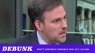 Bret Stephens Debunked Line By Line ft Ben Burgis amp Matt Christman [upl. by Johnny699]