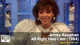 Jerney Kaagman  All Right Here I Am 1984 1080p HD Upscale [upl. by Ihcelek524]