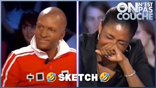 🤣 MarieJosé Pérec rit aux éclats devant ce sketch de Jonathan Lambert déguisé en athlète  🤣 [upl. by Line503]