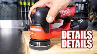 DETAILS Matter Milwaukee M12 FUEL 3inch Orbital Sander Review 253520 [upl. by Joly]