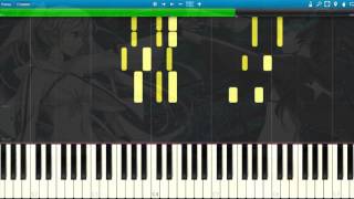 Kagamine Rin Meltdown Piano Synthesia Tutorial [upl. by Diandra310]