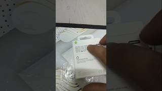 Iphone 20W original charger unboxing [upl. by Eilatan]