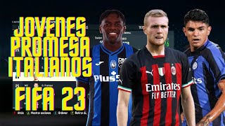 Los mejores JÓVENES PROMESA de ITALIA  FIFA 23 JOYAS OCULTAS MODO CARRERA [upl. by Amelita212]