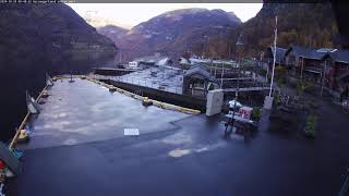 Geirangerfjord cruise port Geiranger [upl. by Jacklyn]