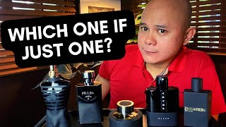 BVLGARI BLACK VS PRADA LUNA ROSSA BLACK VS L’HOMME INTENSE VS ZADIG JUST ROCK VS LE MÂLE PARFUM [upl. by Ahsienor]