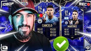 FIFA 22  JE TEST JOAO CANCELO TOTY  LAUTARO MARTINEZ NOMINE TOTY  PLAYER REVIEW [upl. by Ailerua]