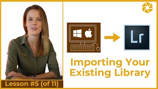 How to import an existing photo library to Adobe Lightroom [upl. by Mukerji]