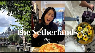 Netherlands Vlog  exploring Rotterdam  reunited with ld bf 🫶🏻 brunch Markthal and more 🤸🏻‍♀️ [upl. by Haseefan]