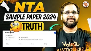 The Truth About NTA Sample Paper 😱 NEET 2024 Latest News Today 📢 [upl. by Yart]