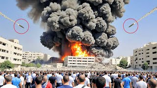 3 hours ago 7500 Tons of Iran FATTAH Missiles Destroy Israeli Presidential Building [upl. by Rena]