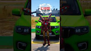 THAR VS SCORPIO VS HARRIER JUMP  GTA 5 gta5 shortsfeed ironman [upl. by Holtz]