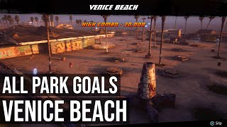 All Park Goals Venice Beach Secret Tape Stat Points amp VV Collectible  Tony Hawks Pro Skater 12 [upl. by Urien648]