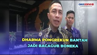 Bisa Daftar Pilgub Jakarta Jalur Independen Dharma Pongrekun Bantah Jadi Calon Boneka [upl. by Naelopan]