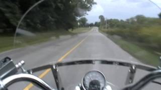 Suzuki Intruder 1400 060 in 62 seconds [upl. by Issirk]