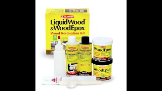 Wood Restoration Kit The Basics of LiquidWood and WoodEpox [upl. by Einahpehs891]