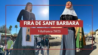 Fira de Santa Barbara  Vilafranca 2023 [upl. by Barney]