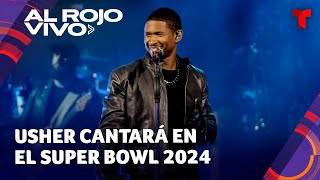 Usher será el encargado de amenizar el show de medio tiempo del Super Bowl 2024 [upl. by Euginom533]