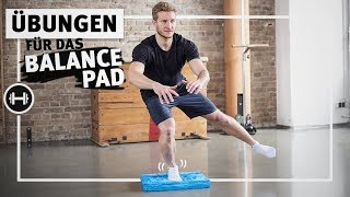 Balance Pad Übungen für Knie Fuß und Rumpf  Koordination amp Beweglichkeit  SportThieme [upl. by Ebeneser833]