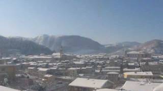 Il nevone di Febbraio 2012 a Cagli TimeLapse [upl. by Olethea803]