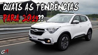 SUVS SEDÃS COMPACTOS amp IMPORTADOS VÃO BOMBAR EM 2019 [upl. by Elinet]