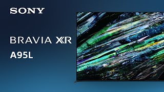 2023 Sony A95L BRAVIA XR QDOLED 4K TV  Official Video [upl. by Dey]