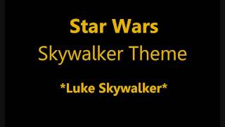 Star Wars Skywalker Theme HD Stereo [upl. by Chadd320]