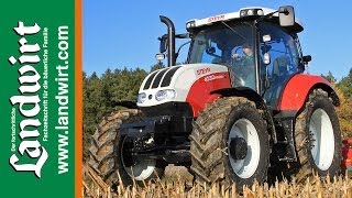 Steyr 4130 Profi  landwirtcom [upl. by Patricia]