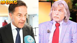 VIster gaat Johan Derksen straffen ‘Kwalijk wat hij over Rutte zei’ [upl. by Oflodor]