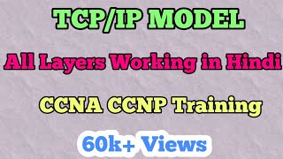 TCPIP Model all Layers Working in hindiUrdu TCP IP Model Tutorial [upl. by Annoval]