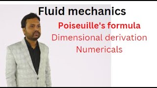 Class11 Fluid mechanics Poiseuilles formula numericals I NLF  Shukla sir [upl. by Birkle]