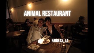 ANIMAL RESTAURANT in LA [upl. by Morley]