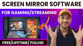 Best Screen Mirror Software 2024  Screen Cast mobile to pc  laptop  Screen Mirror phone to pc [upl. by Lramaj]