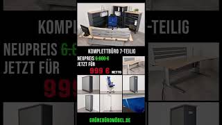 Komplettbüro 7Teilig für 999€ Netto bei Grüne Büromöbel [upl. by Gerrard]