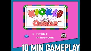 10 Minute Gameplay Kickle Cubicle 1990 NES [upl. by Pansy]