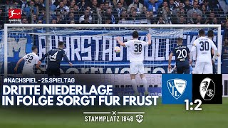 FRUST NACH DREI SIEGLOSEN SPIELEN  25 Spieltag  VfL Bochum 1848 12 SC Freiburg [upl. by Chemaram]