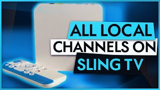 How to Get Local Channels using Sling TV  Sling TV and AirTV Player Review [upl. by Eynaffit]