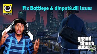 Fix GTA 5 Modding Battleye Launcher Error  StepbyStep Guide to Resolve dinput8dll Issues [upl. by Rhodia]